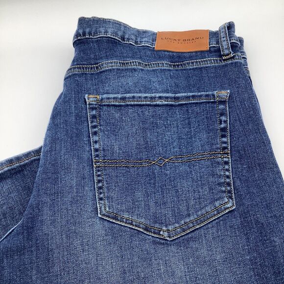 Lucky Brand Mens 410 Athletic Straight Denim Jeans Size 36 x 32 (Actual 38 x 31) - Picture 1 of 12